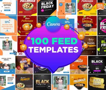 100 Canva Feed Templates