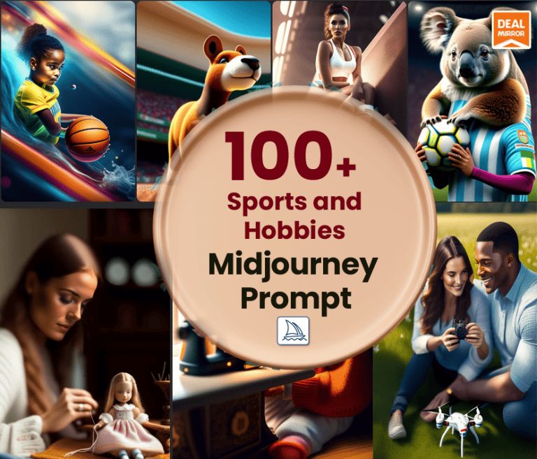 100+ Sports and Hobbies Midjourney Prompts