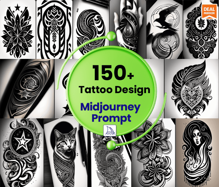 150+ Tattoo Design Midjourney Prompt DealMirror