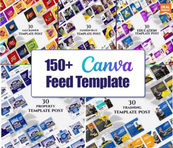 150 Canva Feed Templates