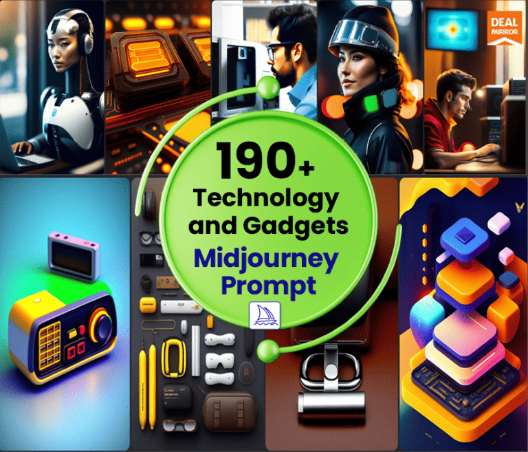 190+ Technology and Gadgets Midjourney Prompt