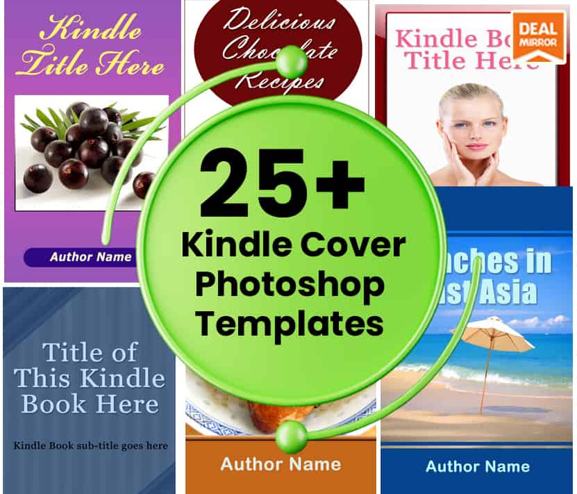 25+ Kindle Books Cover Templates Pack