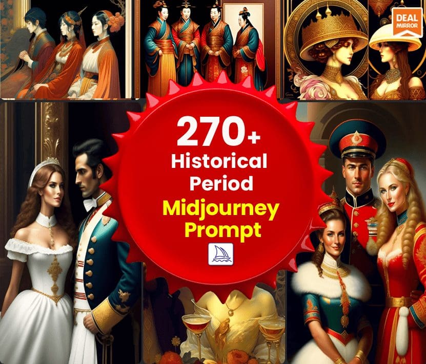 270+ Historical Period Midjourney Midjourney Prompt