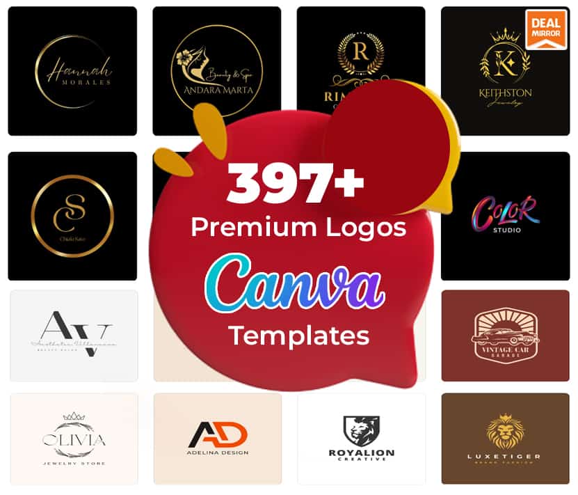 397+ Premium Logos Canva Templates