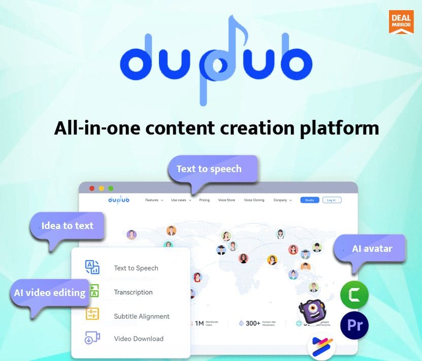 DupDub : Create engaging content from scratch