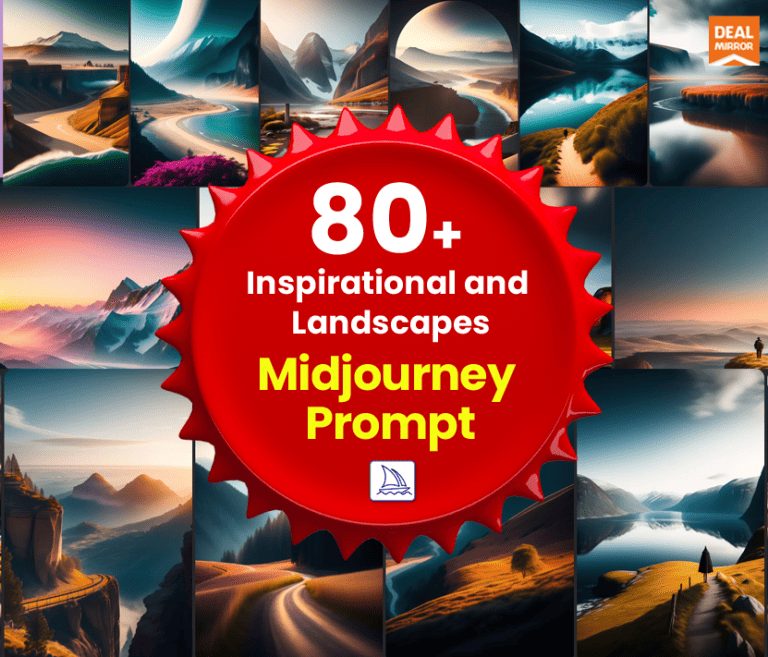 80+ Inspirational and Landscapes Midjourney Prompt