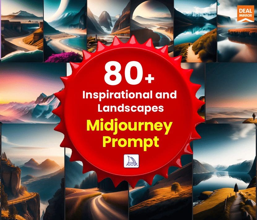 80+ Inspirational and Landscapes Midjourney Prompt
