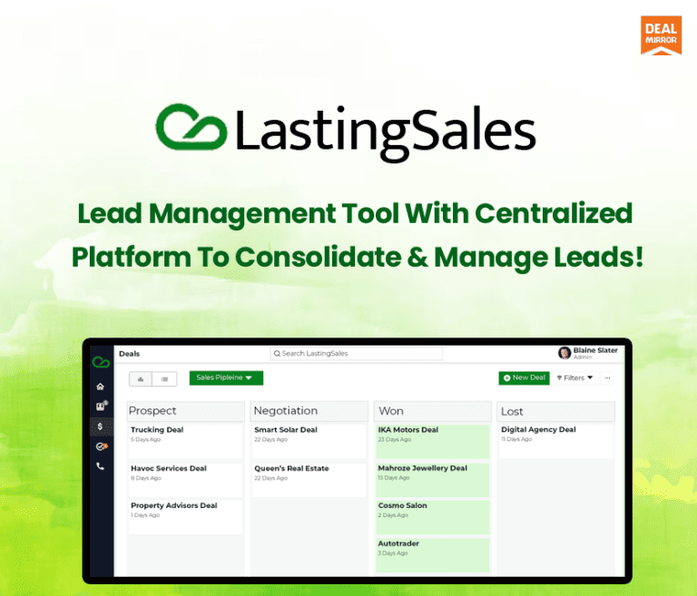 LastingSales : Manage Your Leads With Lead Management Tool