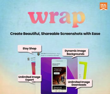Wrap : Create Beautiful And Shareable Screenshots With Ease