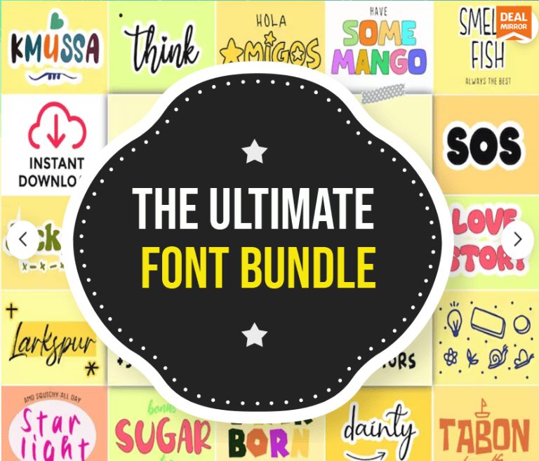 The Ultimate Font Bundle: Elevate Your Design Game