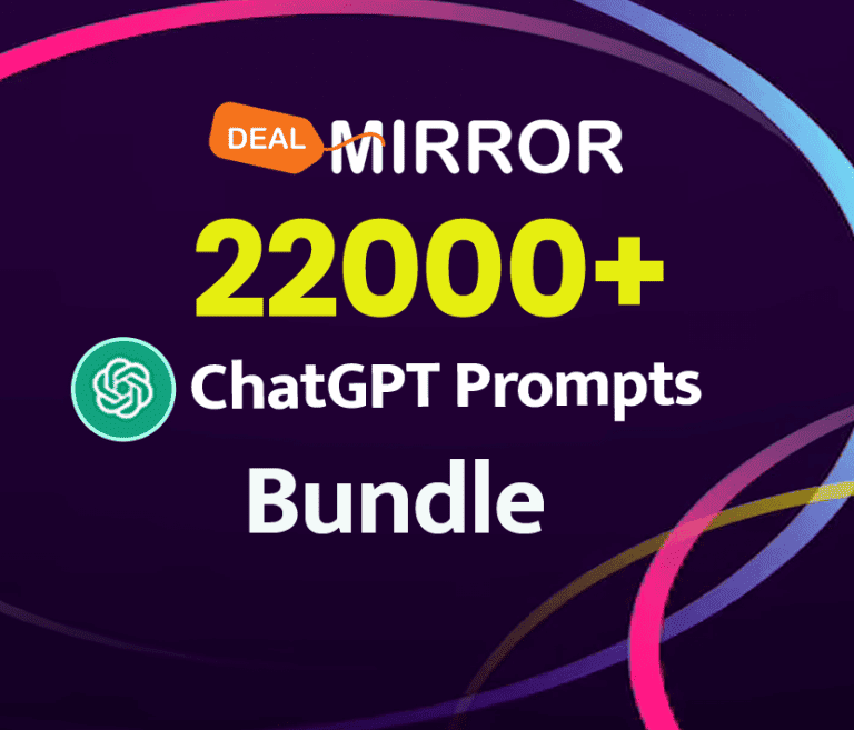 22000+ ChatGPT Prompts Bundle