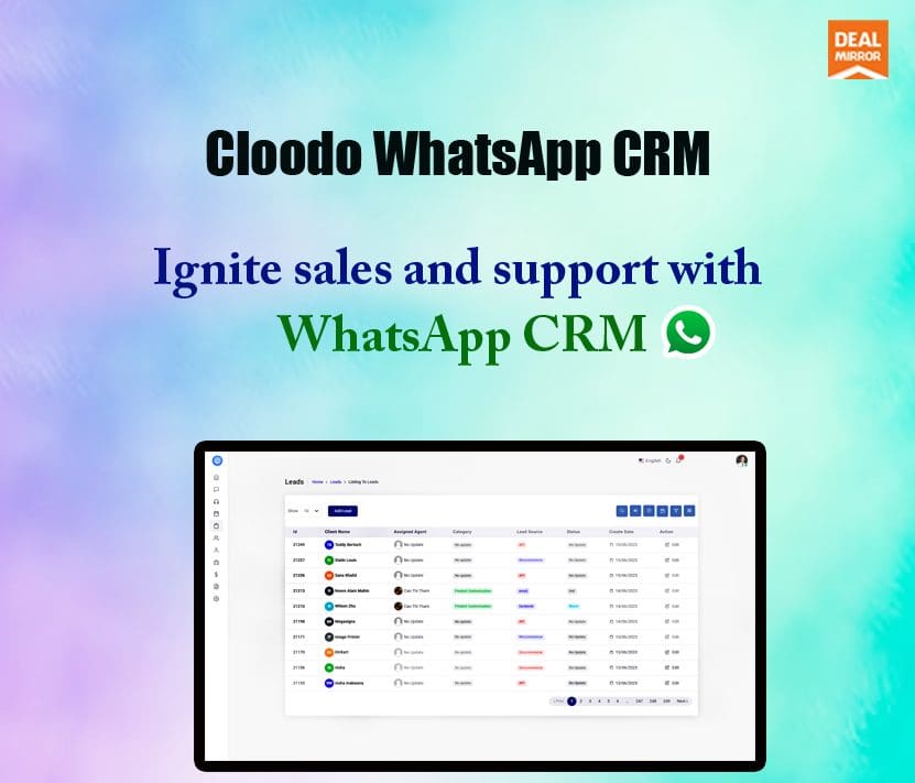 Cloodo : Leverage WhatsApp and CRM for Business Success