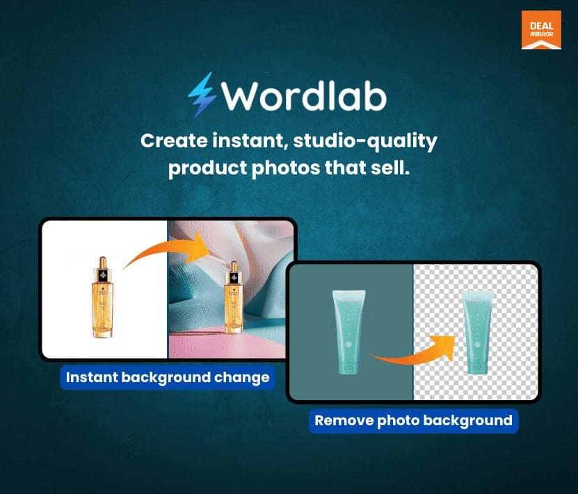 Wordlab : Produce Professional Quality e-Commerce Photos Instantly