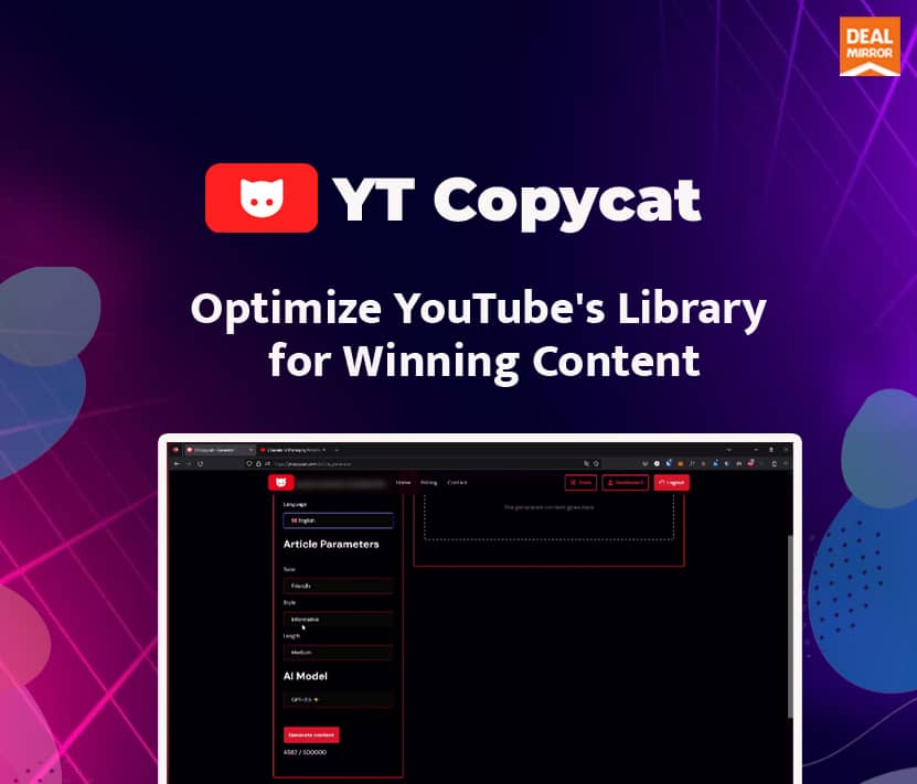 YT_CopyCat : AI-Powered YouTube Content Creation Tool
