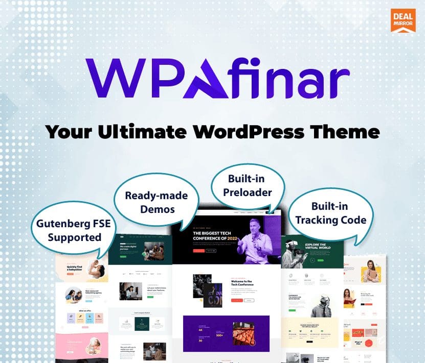 WP Afinar : Your Ultimate WordPress Theme