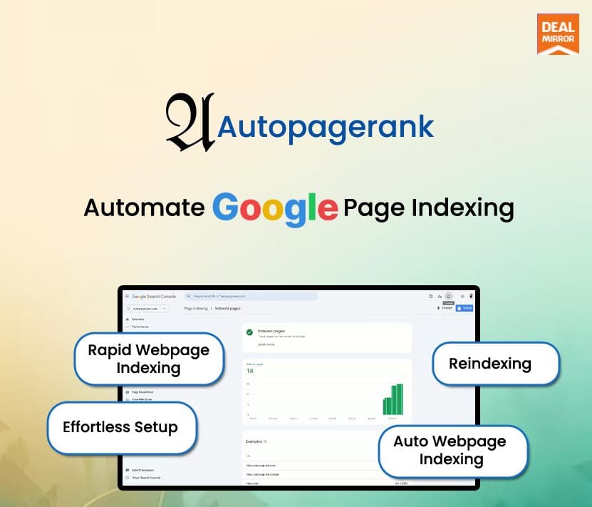 Auto_Page_Rank : Effortless Google Page Indexing for Your Websites