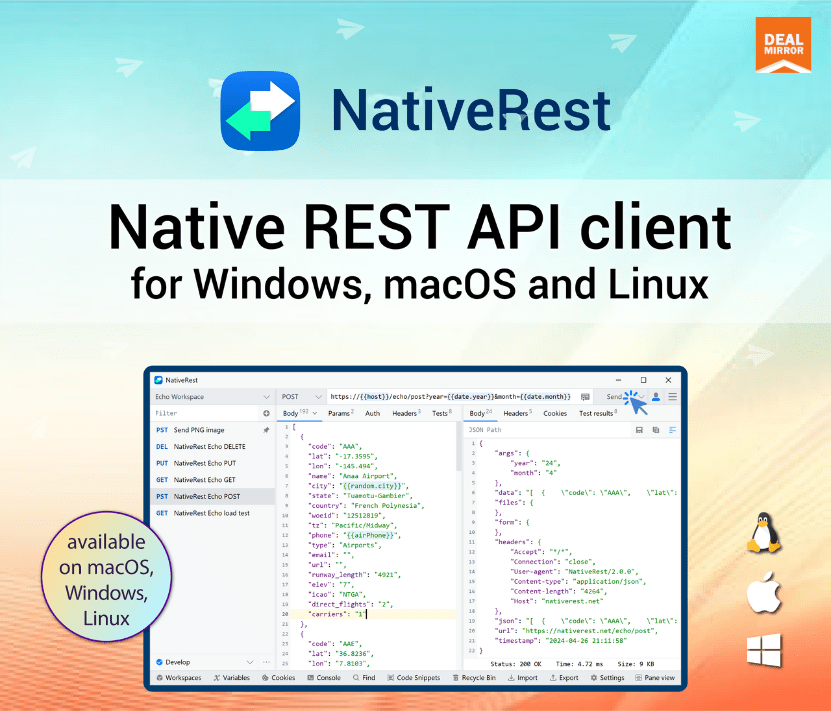 native rest api client