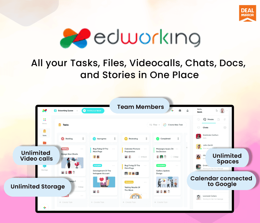 Edworking : Your All-in-One Work Hub