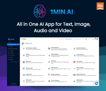 1minAl-all-in-one-ai-app-for-text-image-audio-and-video