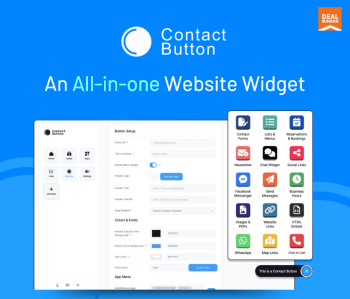 Contact Button : All in One Website Widget