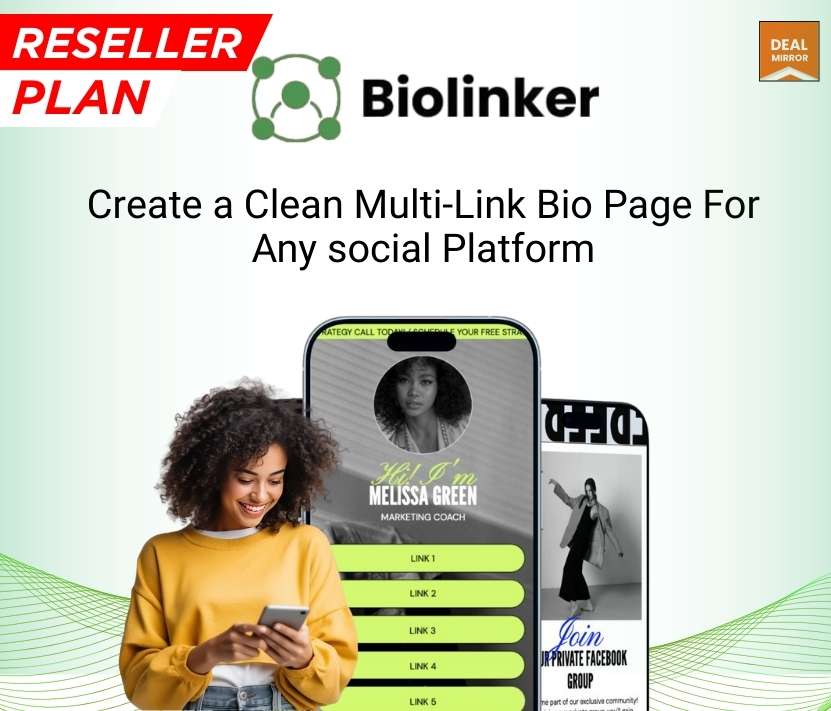 Biolinker Bio Link Page Builder (Reseller Pro)