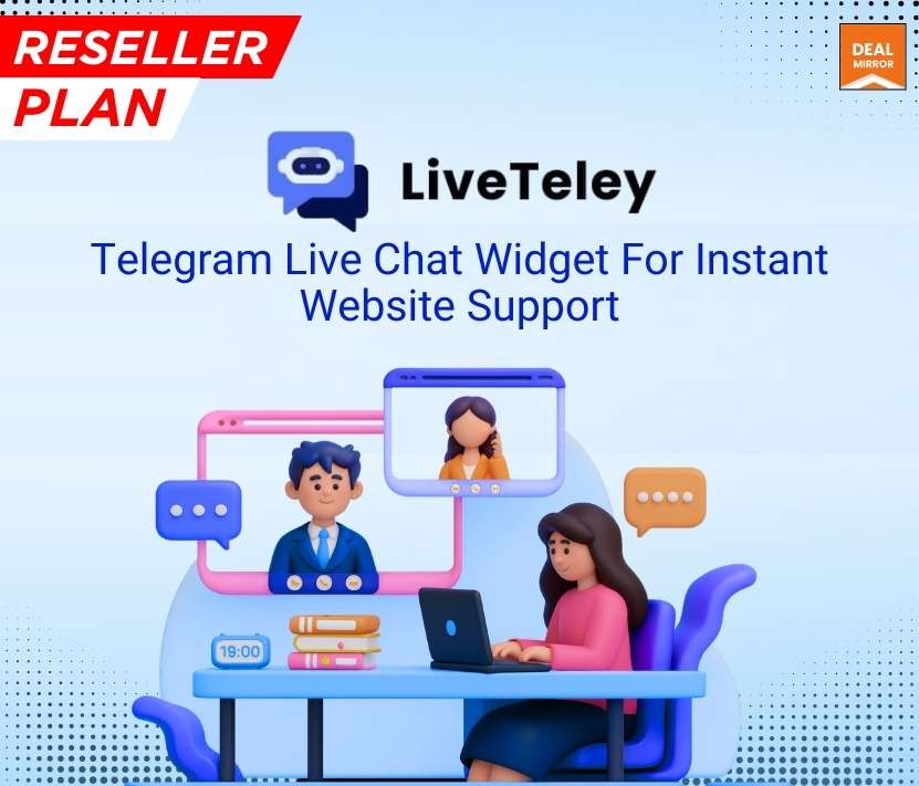 LiveTeley Telegram LiveChat Widget (Reseller Pro)