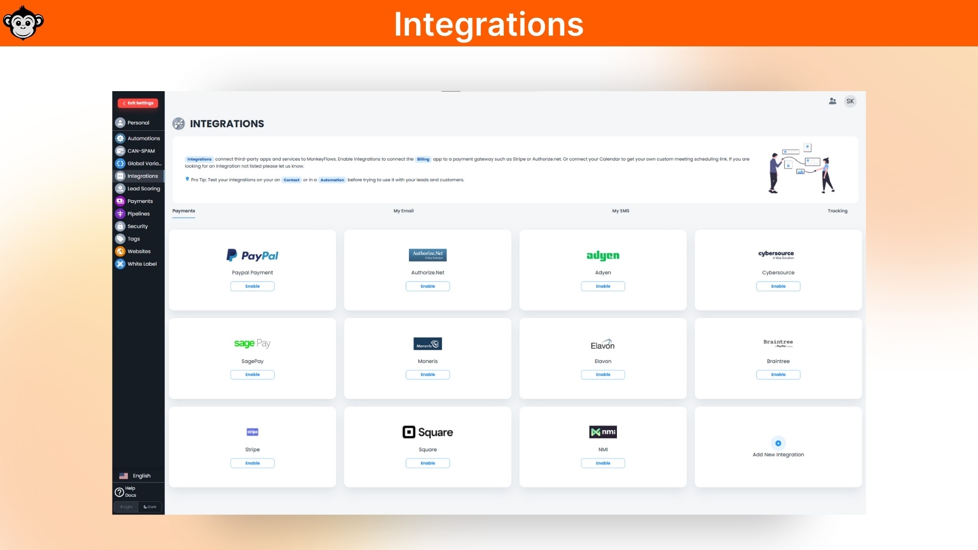 Lead management platform