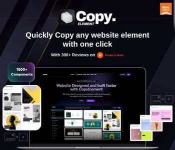 CopyElement : Build Stunning Websites Fast with CopyElement