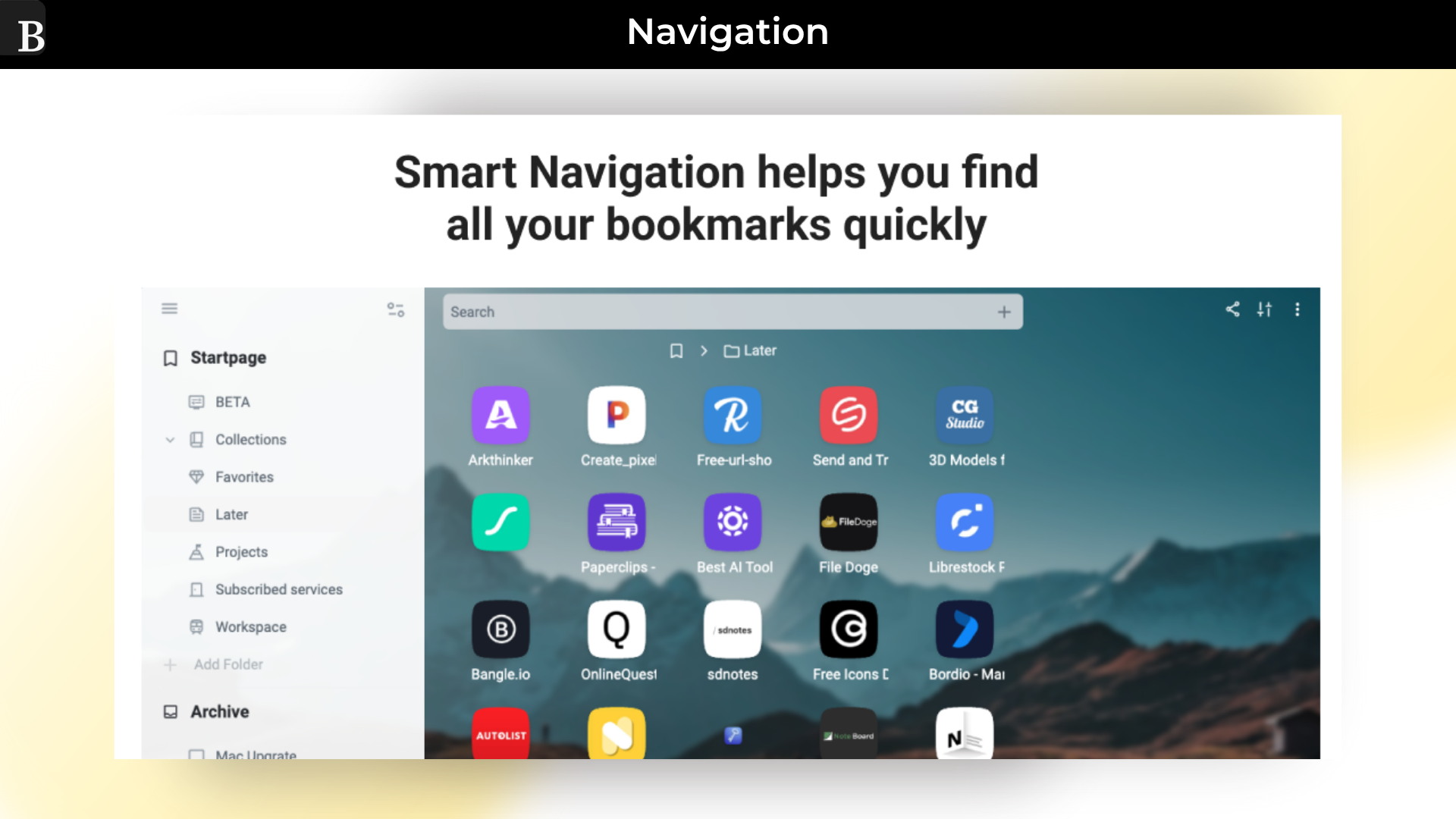 Bookmark app lifetime deal 