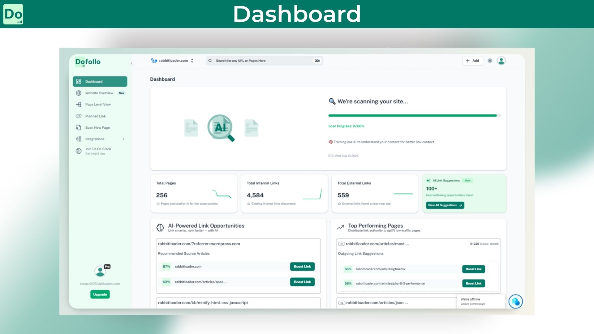 AI-powered internal link tool lifetime deal
