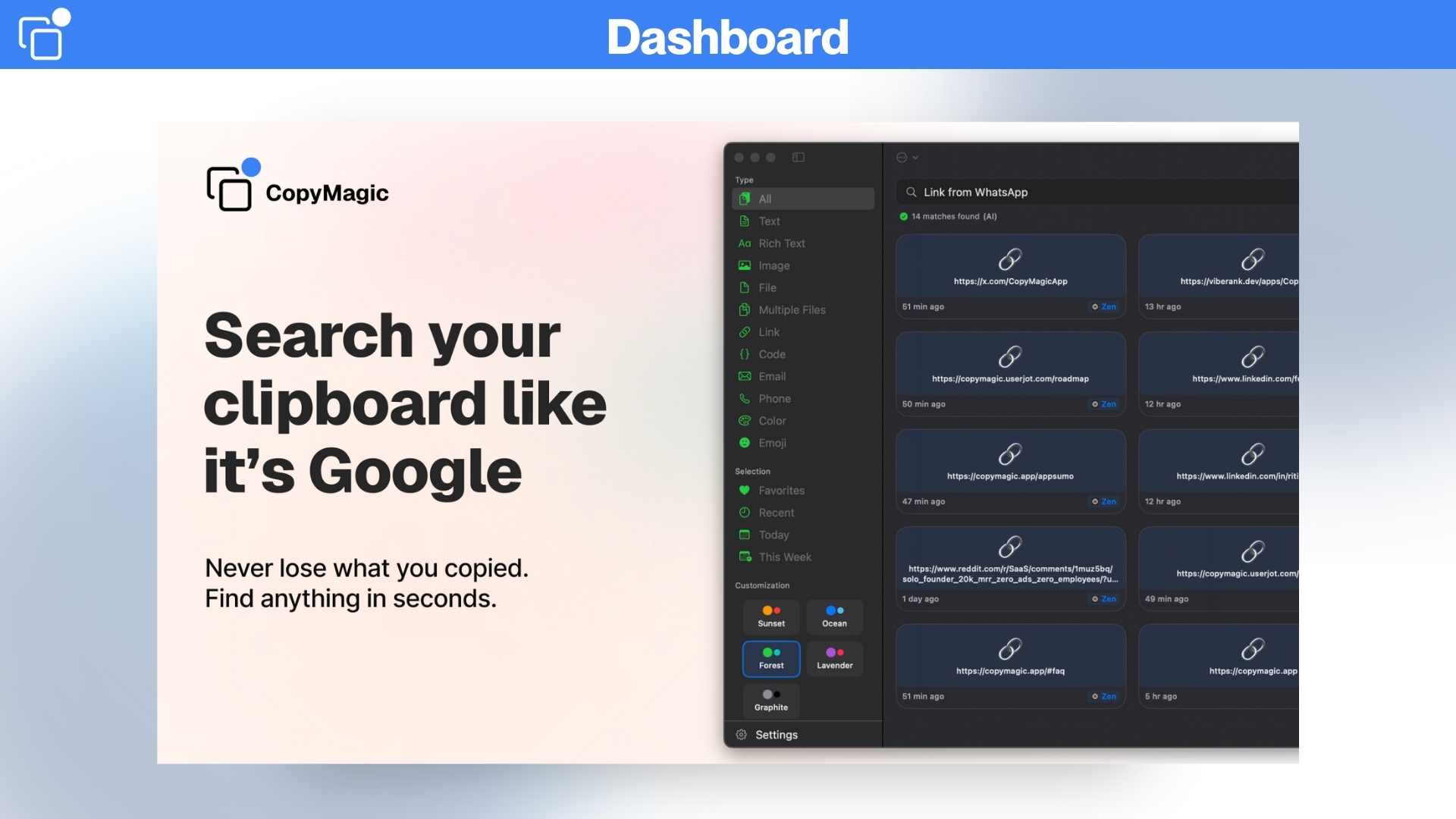 Clipboard manager for Mac lifetime deal