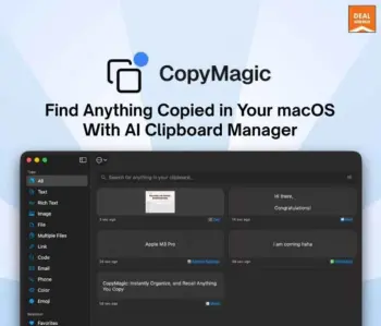 CopyMagic : Instantly Organize and Recall Anything You Copy