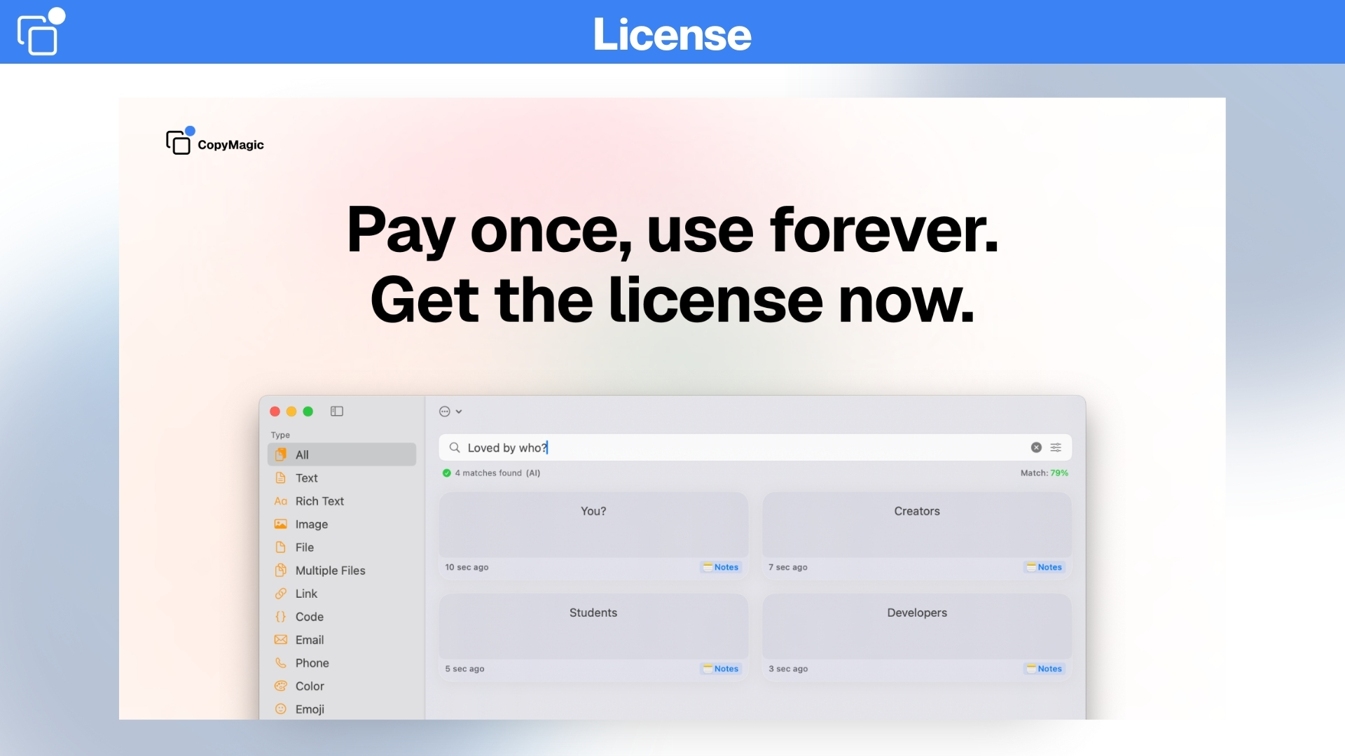 Mac clipboard history tool lifetime deal