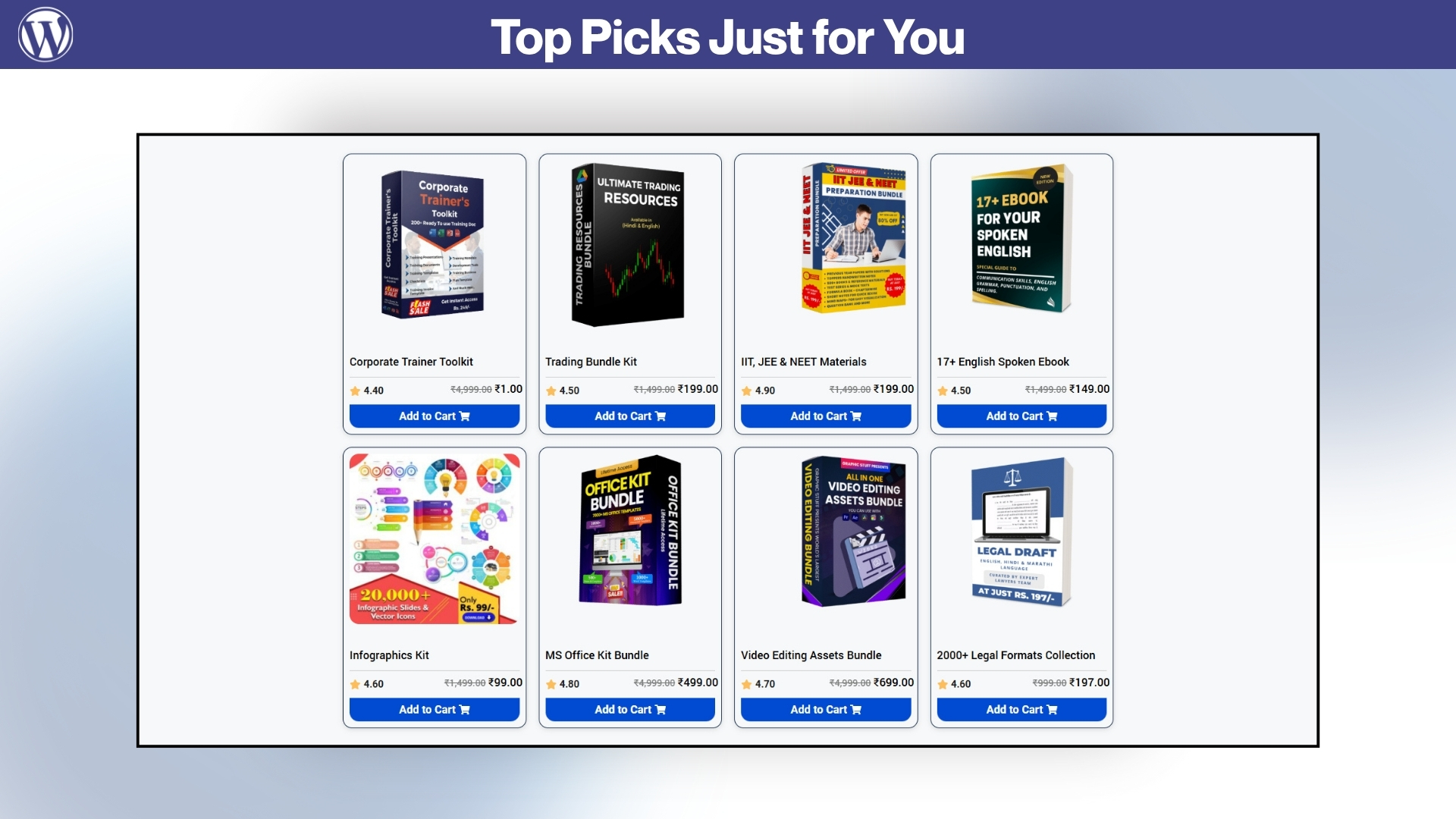 Digital product marketplace lifetime deal