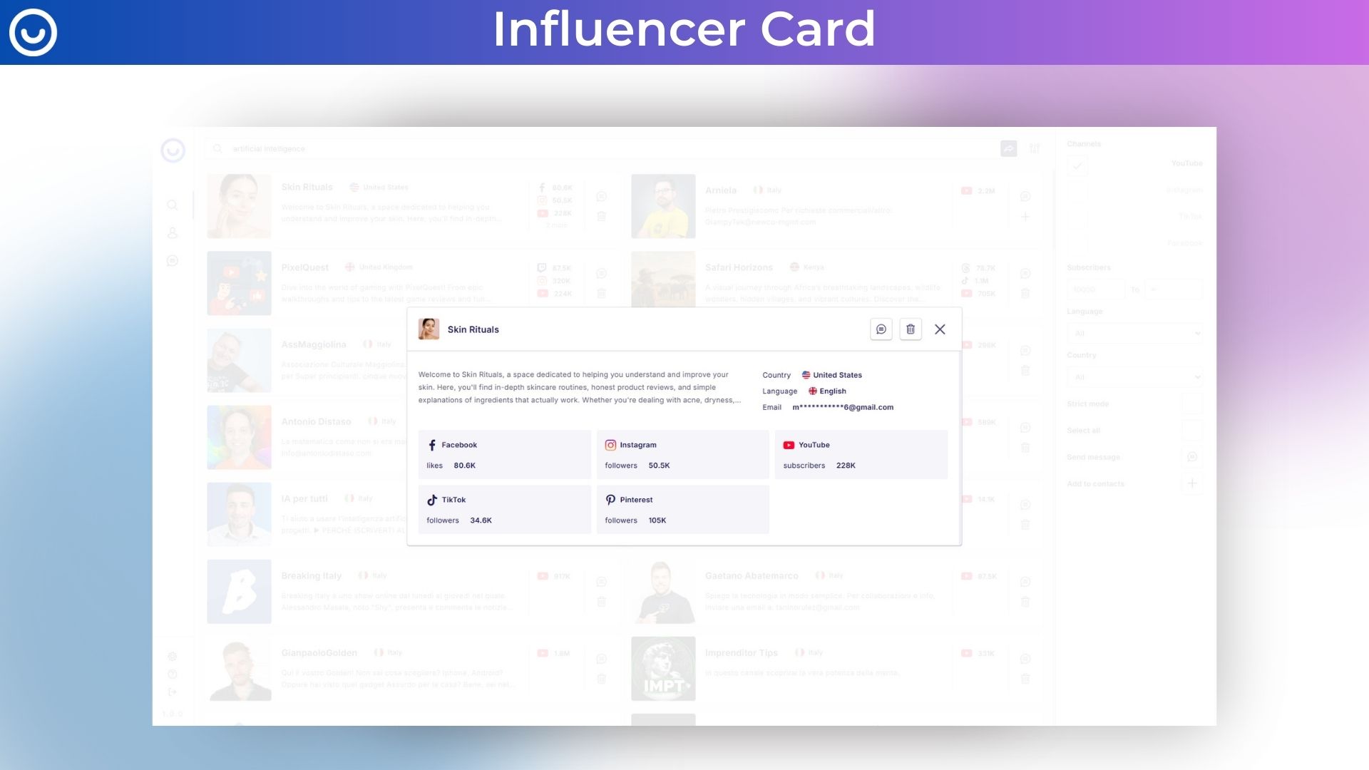 Influencer outreach software lifetime deal 