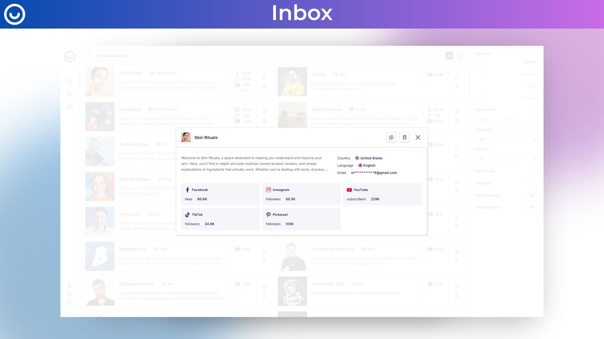 Discovery influencers lifetime deal 