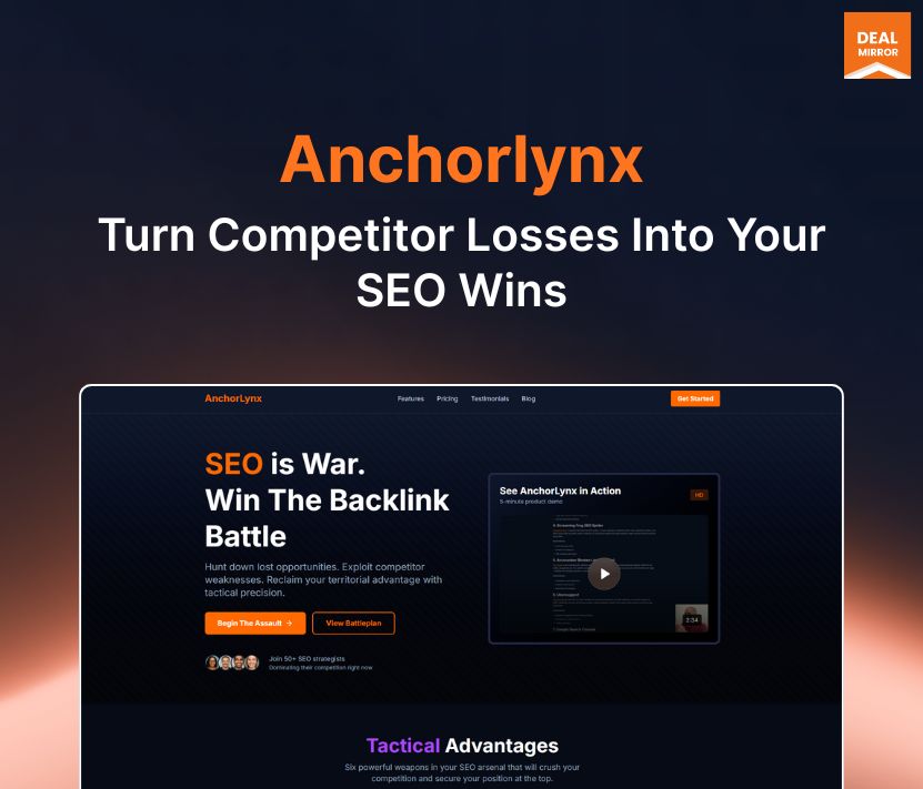 AnchorLynx : Recover Broken Links And Boost Your SEO