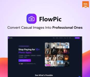 FlowPic AI professional headshot generator for LinkedIn profile