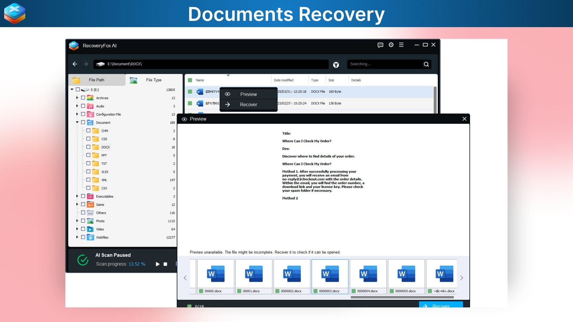 Windows file recovery tool lifetime deal