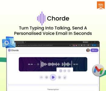 Chorde: Send Voice Recording Directly From Gmail & Outlook