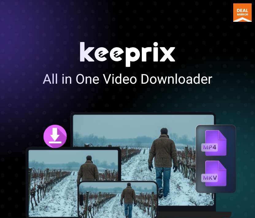 Keeprix: All-in-One OTT and Streaming 4K Video Downloader
