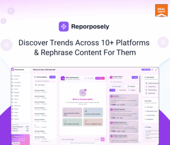 Reporposely: The fastest AI tool to repurpose your content for social media platforms easily
