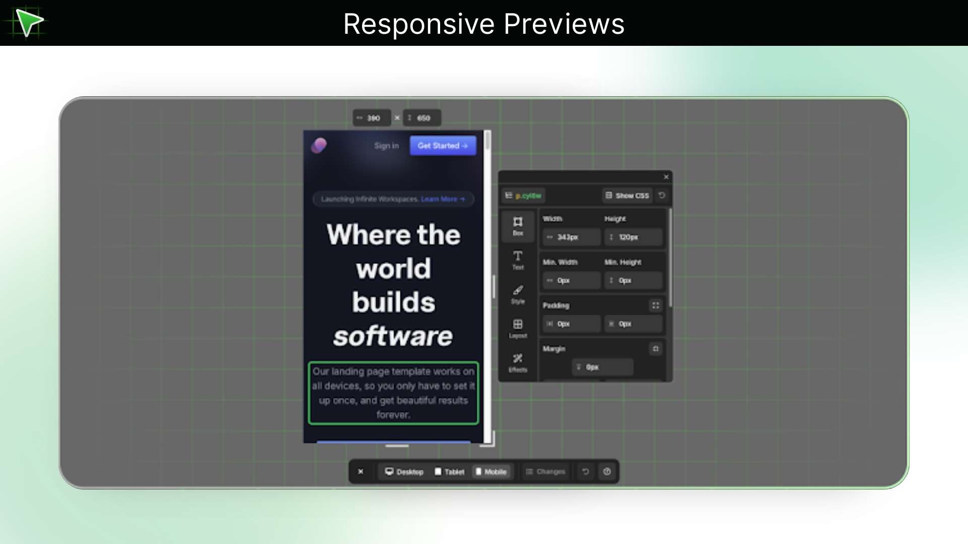 online website editor