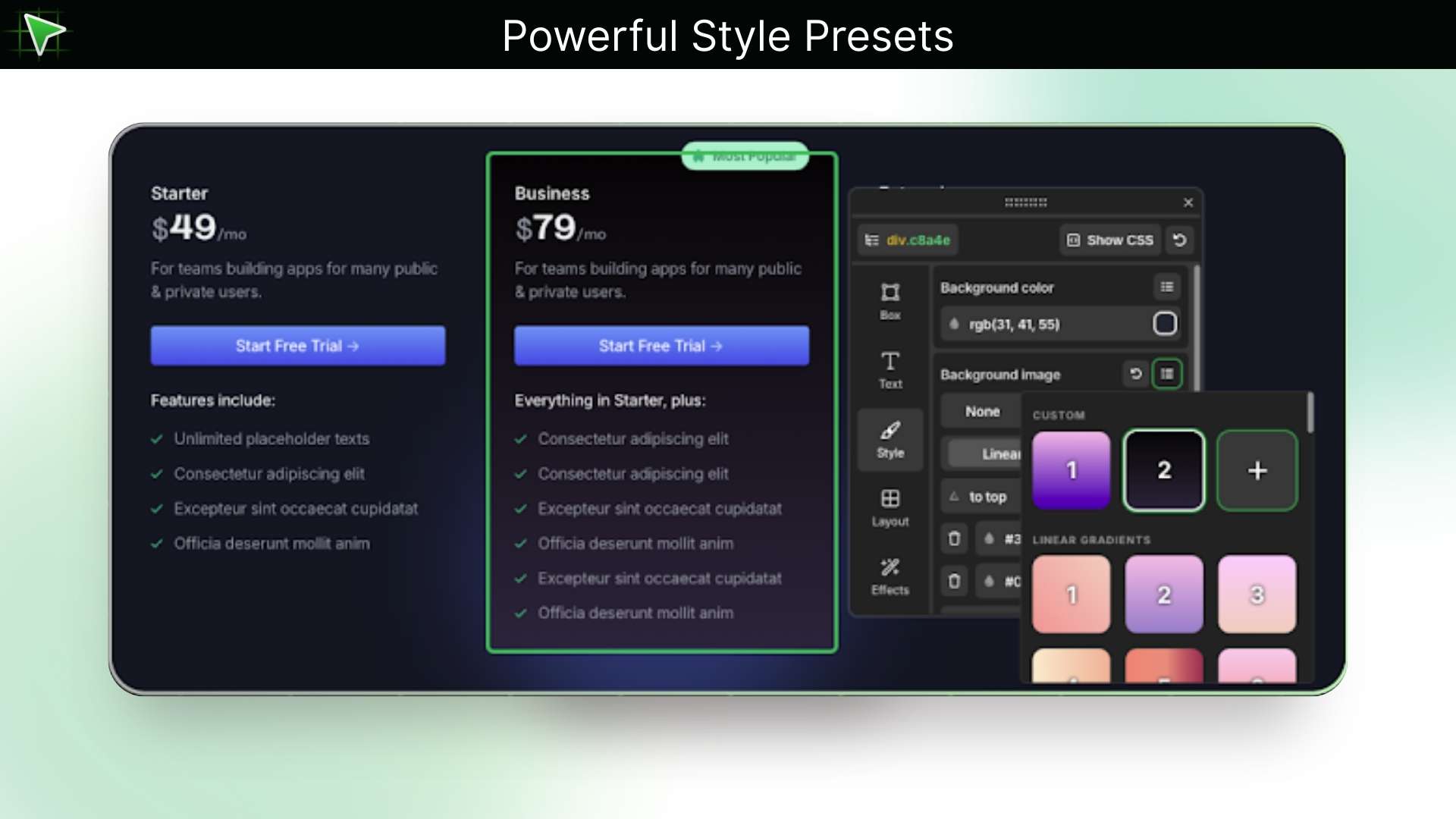 website builder tool