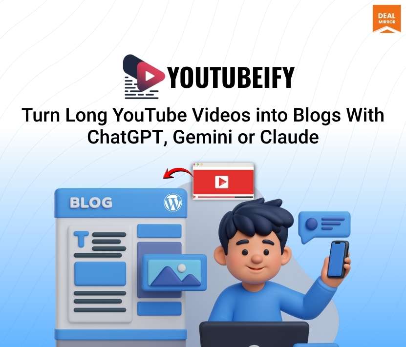 Convert Any YouTube Video Into a Full Blog Post in Seconds | Youtbeify