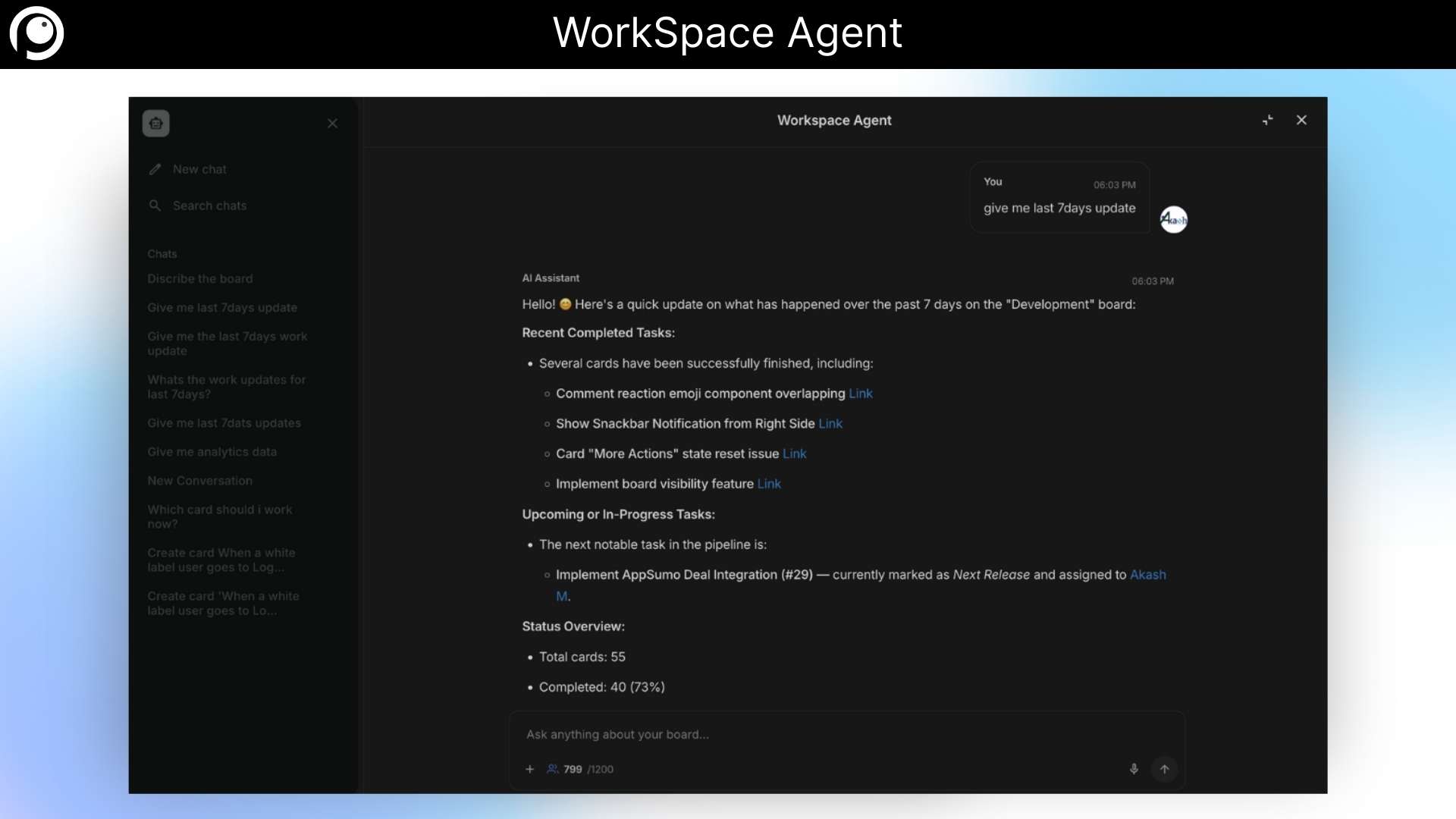 Project collaboration software 