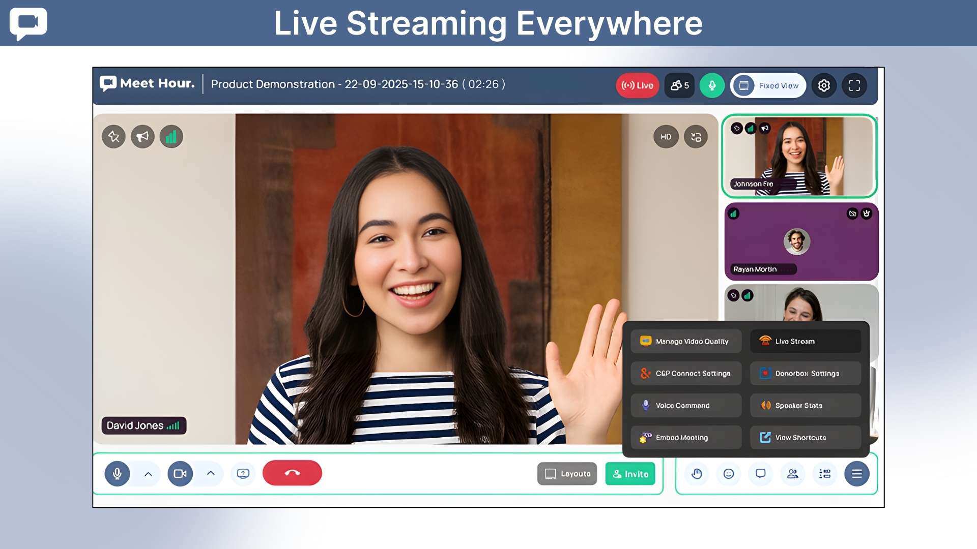 Virtual meeting platforms