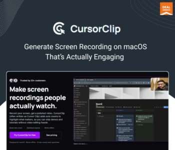 CursorClip smart screen recorder for Mac with automatic cursor-based auto zoom