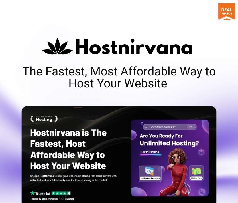 HostNirvana: fast, cheap, and affordable web hosting with free ssl and CDN
