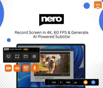 Nero Screen Recorder 4K screen and audio recorder for Windows